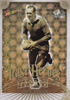 2008 NRL Centenary - Past Heroes #PH25 Jack Rayner Front